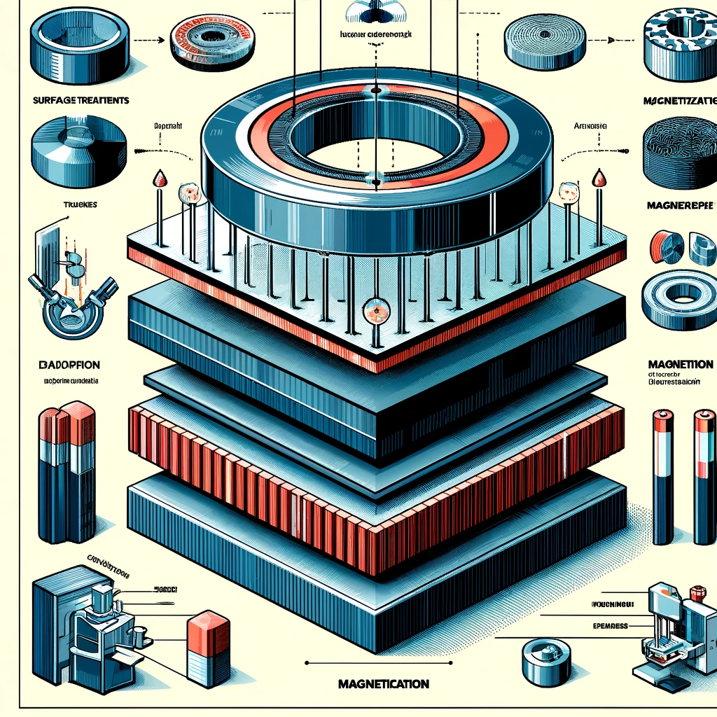磁鐵表面處理和磁化技術介紹